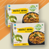 Jackfruit Biryani - Pack of 2 | | Flavorful & Aromatic Ready-to-Eat Meal | No Preservatives